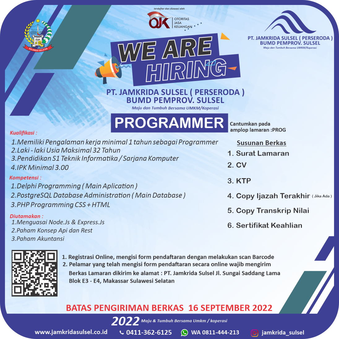 HIRING PROGRAMMER